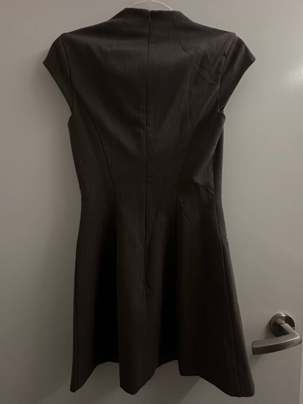 Reformation Annie Mock Neck Mini NWT Café Brown Size 0